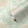 As Creation|Wallpaper boho-style green flowers|Wallpaper