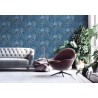 As Creation|Retro floral wallpaper in boho blue style|Modern