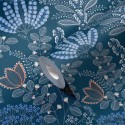 As Creation|Retro floral wallpaper in boho blue style|Modern