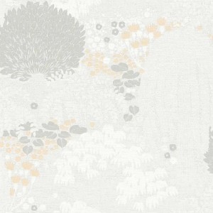 As Creation|Papel Pintado floral alegre con animales de selva|Papel Pintado