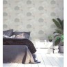 As Creation|Papier Peint jardin botanique floral gris clair|Papier Peint