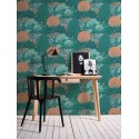 As Creation|Wallpaper green floral botanical garden|Wallpaper