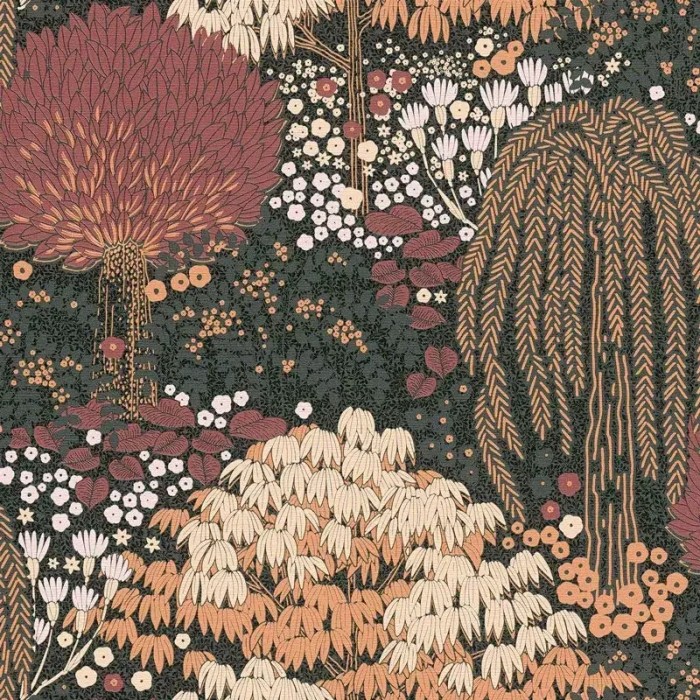 As Creation|Papel pintado jardín botánico floral multicolor|Moderno