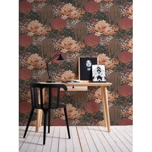 Papeldecor|Modernes 3D Tapete mit abwechselnden Rauten in Beigetönen|Tapeten 2