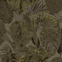As Creation|Tapete tropisches braunes Dschungel-Blumenmuster|Tapeten
