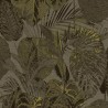 As Creation|Tapete tropisches braunes Dschungel-Blumenmuster|Tapeten