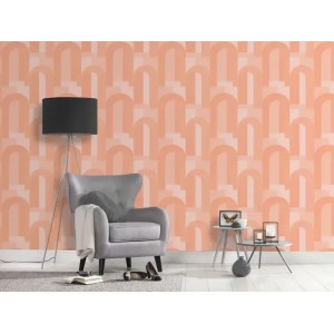 Architects Paper|Geometric wallpaper in mint green with arch design|Art Deco 2