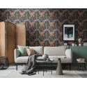Architects Paper|Blumentapete Art Déco schwarz|Art Deco