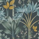Architects Paper|Papier peint floral Art Déco vert|Art Déco