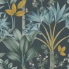 Architects Paper|Blumentapete Art Déco grün|Art Deco