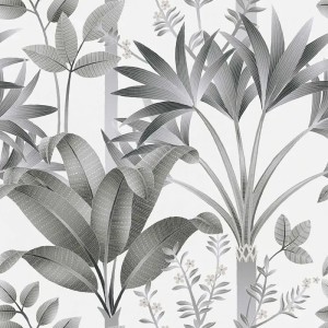 Papeldecor|Wallpaper brocade arabesque metallic camel color|Wallpaper