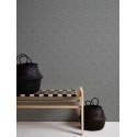 Architects Paper|Moderne abstrakte Waldtapete mit Metalleffekt|Minimalistisch