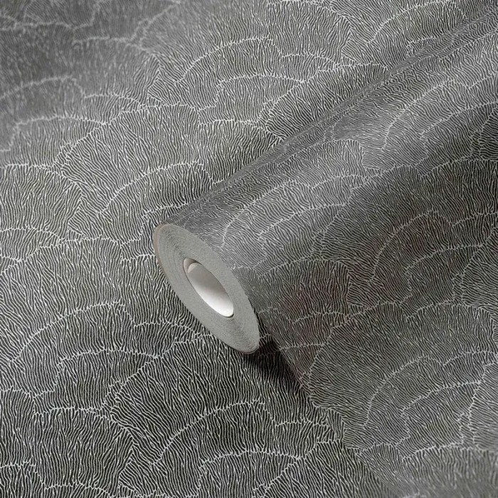 Architects Paper|Moderne abstrakte Waldtapete mit Metalleffekt|Minimalistisch