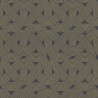Architects Paper|Modern wallpaper in black and gold with interlaced shapes|Art Deco