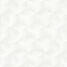 As Creation|Wallpaper modern geometric white cubes|Wallpaper