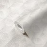 As Creation|Papier Peint cubes géométriques modernes blancs|Papier Peint