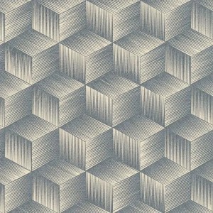 Marburg|3D brown modern wooden block wallpaper|3D Effect