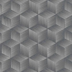 Eijffinger|Moderne Tapete Collage aus Textilschnüren in Grün|Modern