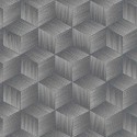 As Creation|Modern black geometric wallpaper|Modern