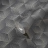 As Creation|Modern black geometric wallpaper|Modern