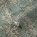 As Creation|Wallpaper wild plants floral style turquoise|Wallpaper