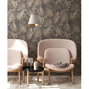 As Creation|Wallpaper wild plants floral style turquoise|Wallpaper 2