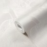 As Creation|Papier Peint feuilles grandes floral moderne gris clair|Papier Peint