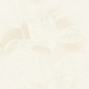 Caselio|Papier peint style botanique avec des feuilles dessinées|Floral