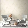 As Creation|Papier Peint grandes feuilles florales beige|Moderne