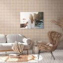 As Creation|Wallpaper timeless brown squares|Checkered