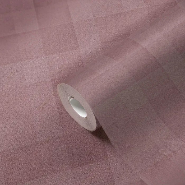 As Creation|Wallpaper timeless style checks in pink and violet|Checkered