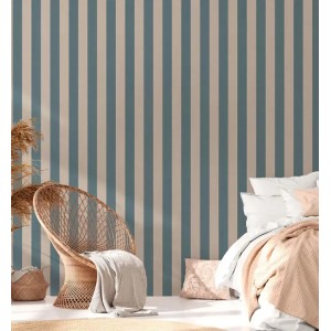 Cristiana Masi|Wallpaper beige and white stripes|Stripes 2
