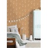 Caselio|Kids wallpaper hot air balloons in brown|Children's