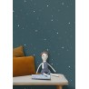 Caselio|Papier peint enfant ciel étoilé bleu|Enfants