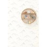Caselio|Kids wallpaper clouds and stars in white and green|Children's