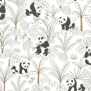 Marburg|Beige forest animal children's wallpaper|Children's