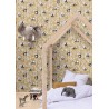 Caselio|Kids wallpaper with yellow pandas|Children's
