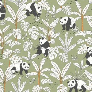 Caselio|Papier peint enfant forêt blanche|Enfants
