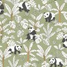 Caselio|Papel pintado infantil osos panda blanco|Infantil