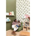 Caselio|Kids wallpaper exotic palms yellow|Children's