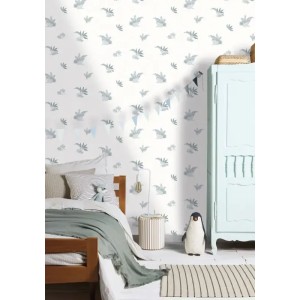 Cristiana Masi|Neutral beige diamond-patterned children's wallpaper|Children's 2