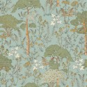 Caselio|Papier peint enfant forêt verte|Jeunesse