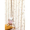 Caselio|Kids wallpaper trees and little birds in green|Children's