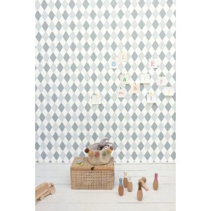Rasch|Papier peint enfant rayures bleues tons pastel|Enfants 2