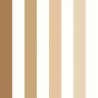 Caselio|Tapete beige-braune Kinderstreifen|Jugend