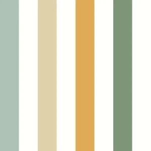Grandeco|Moderne kreisförmige Muster grün Tapete|Jugend