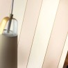 Caselio|Tapete beige-weiße Streifen Schlafzimmer|Streifen