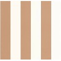 Caselio|Papier peint rayures marron filet cuivre|Rayures