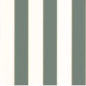 Papel pintado rayas verdes perfilada en oro - Caselio Basics 101077144