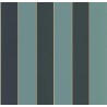 Caselio|Green and black striped wallpaper with gold accents|Stripes